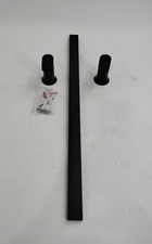 Moen Matte Black Towel Bar Bathroom Wall Mount Hanging Rod Rack Rail