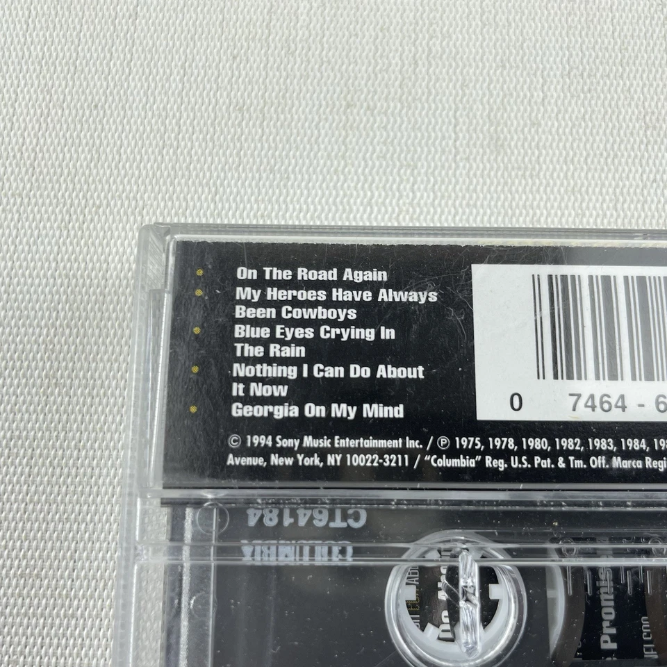 Super Hits by Willie Nelson (Cassette Tape, 1994, Sony Music) - 074646418444 - Image 3 of 4