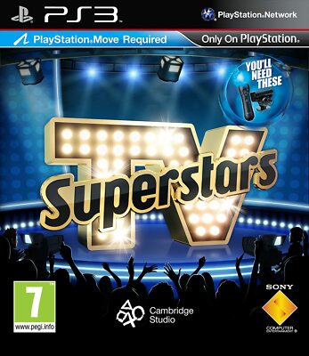 TV Superstars (Move Required) Playstation 3 PS3
