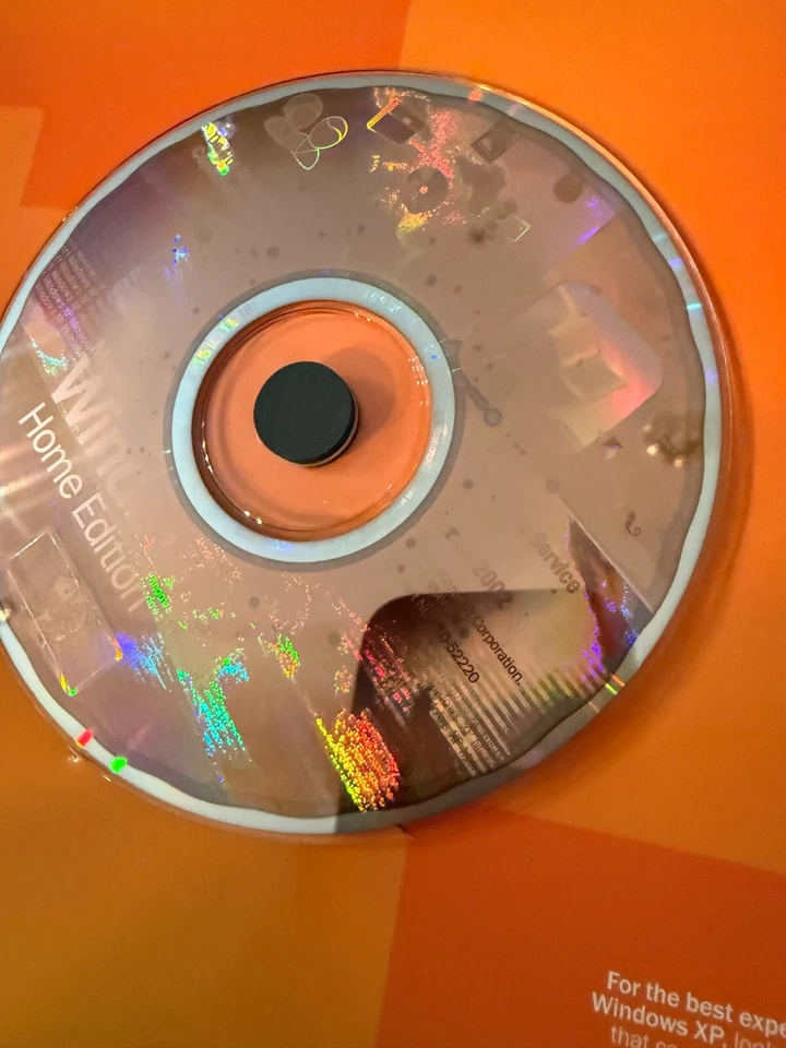 Lot Microsoft Windows XP Maison Édition Disque & Mise à Jour SP2 W/Produit Clé - Photo 3/4