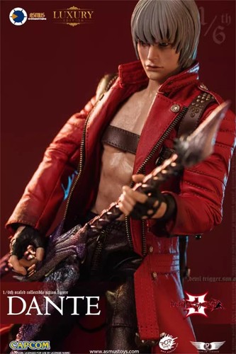 Asmus Toys DMC300V2LUX DEVIL MAY CRY 3 THE DANTE DMC III 1/6 Modellino regalo - Foto 4 di 14