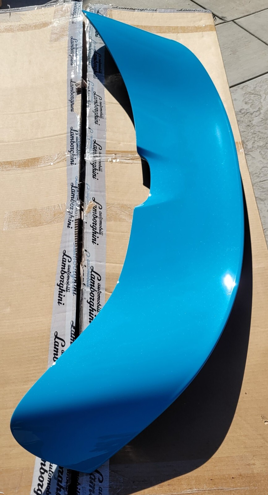 MCLAREN 720S SPOILER WING BLUE