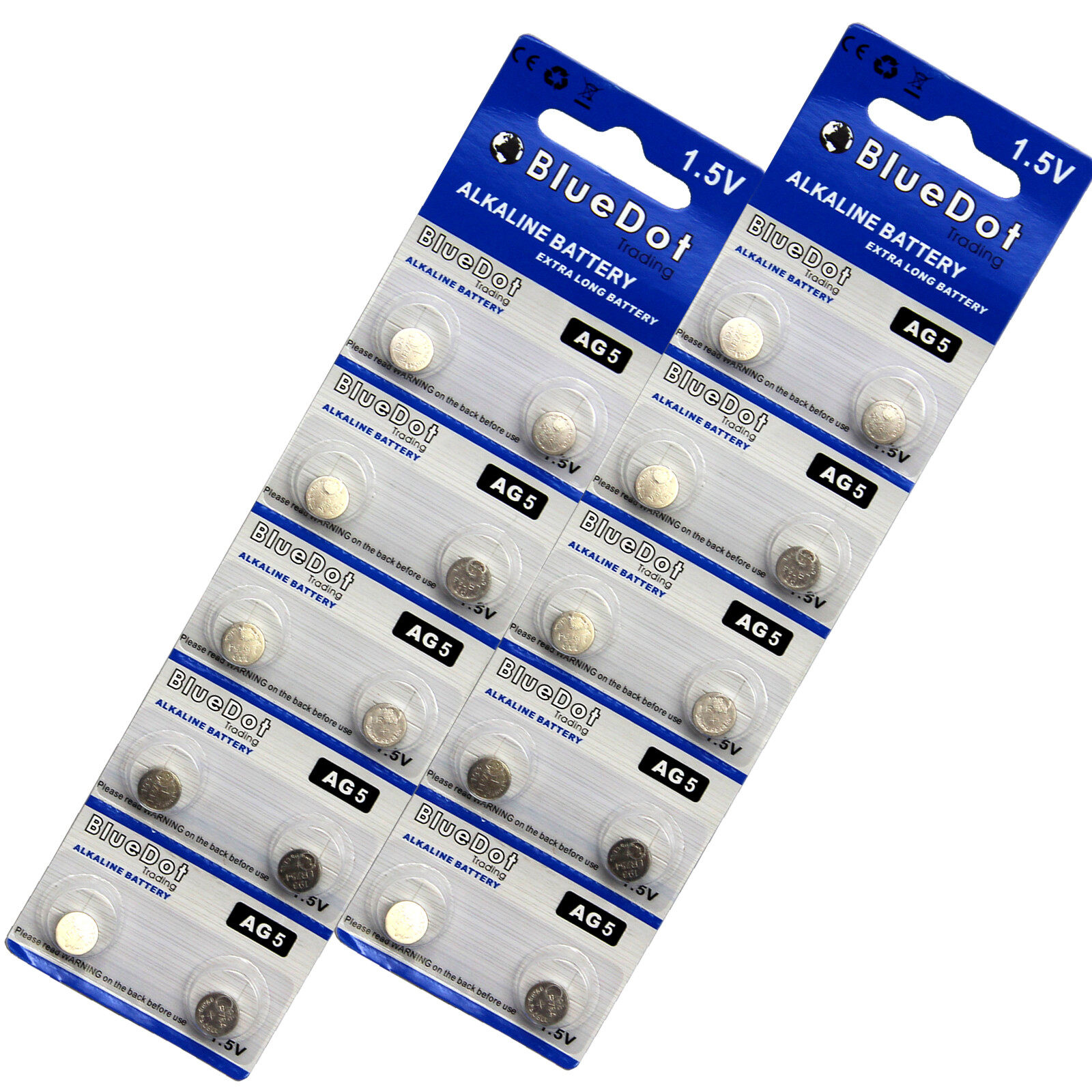 20 BRAND NEW FRESH AG5 LR754 LR48 HEARING AID BATTERIES FREE SHIP US