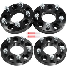4 pcs Wheel Spacers 1" 5x4.75 For 1958-1970 Chevrolet Corvette Impala 7/16"x20