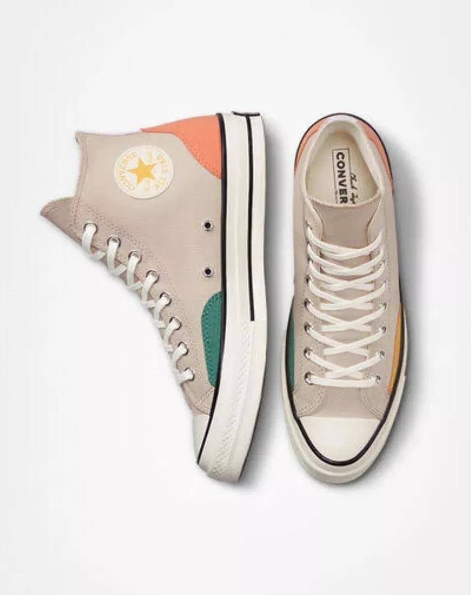 Converse CT70 HI A05122C - String/Algae Coast/Orange - Zesty Neutrals -  String