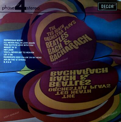 The Ted Heath Orchestra - Plays Beatles Bach & Bacharach LP '