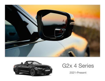 BMW G Chassis 4 Series Blind Spot Mirrors | Custom BMW Blind Spot Mirrors