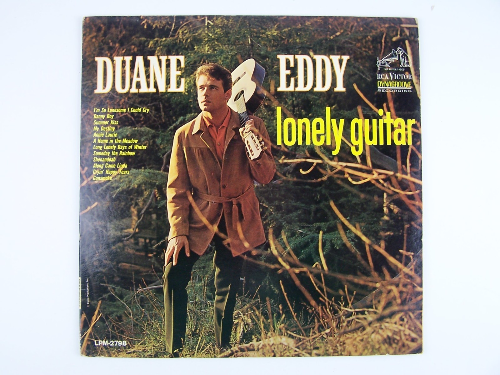 Duane Eddy - Lonely Guitar Vinyl LP Record Album MONO LPM-2798