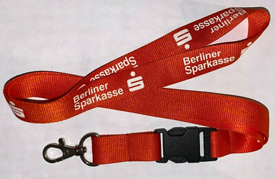 Berliner Sparkasse Schlüsselband Lanyard NEU (E62)