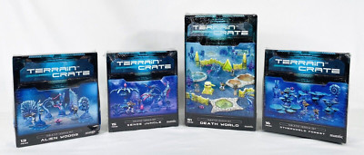 Mantic Terrain Crate-Death World/Alien Woods/Xenos Jungle/Otherworld Forrest NIB