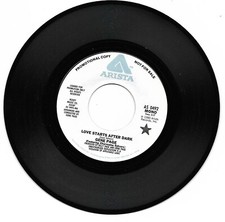 Gene Page, Love Starts After Dark (Mono & Stereo) 45 VG+ 1980 Arista
