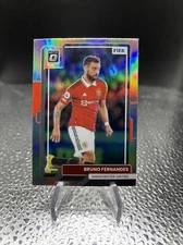 2022-23 Panini Donruss Soccer Bruno Fernandes Silver Prizm Holo #163 Man United