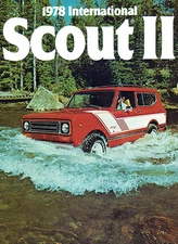 1978 International Scout II - Promotional Advertising Poster