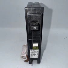 Square D HOM120CAFI Circuit Breaker & Arc-Fault Interrupter - 20A - 120V - 1Pole