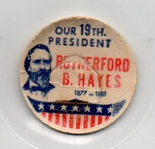 Milk Bottle Cap - Our 19th President Rutherford B. Hayes - (1877-1881) - generic