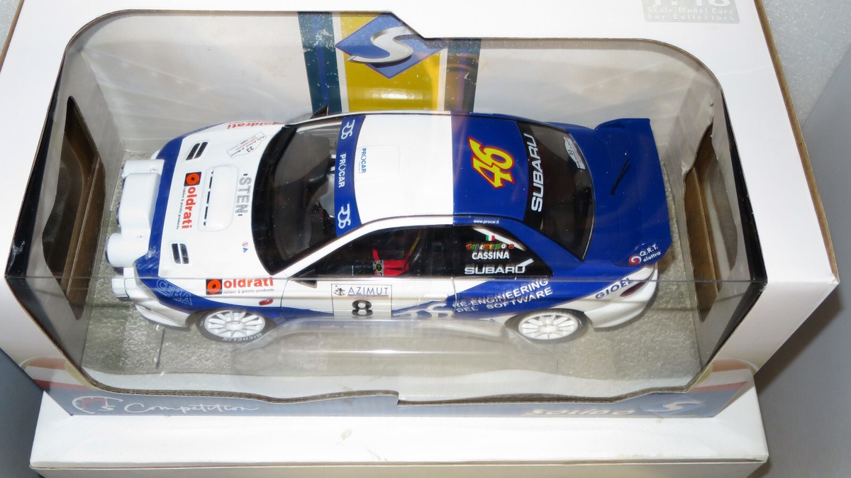 Coches Escala 1/43 Coche De Colección Solido Subaru Impreza S5