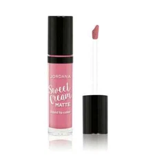 Jordana Sweet Cream Matte Liquid Lip Color, MLC-24 Strawberry Sundae, Pink Lipst