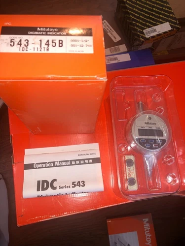 MITUTOYO DIGIMATIC INDICATOR NO. 543-145B  NEW IDC 112TB .0001"-.5"  0.01-12.7MM