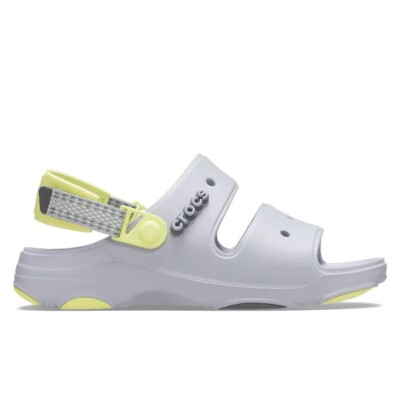 Crocs Classic All-Terrain Sandal Gray/Yellow Men\'s Size 12 Casual‎ Crocs Classic All Terrain Sandal - Microchip | Sandals  main image 3