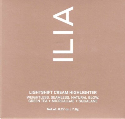 ILIA Lightshift Cream Highligher Green Tea+Microalgae+Squalane 0.27 oz - GLINT