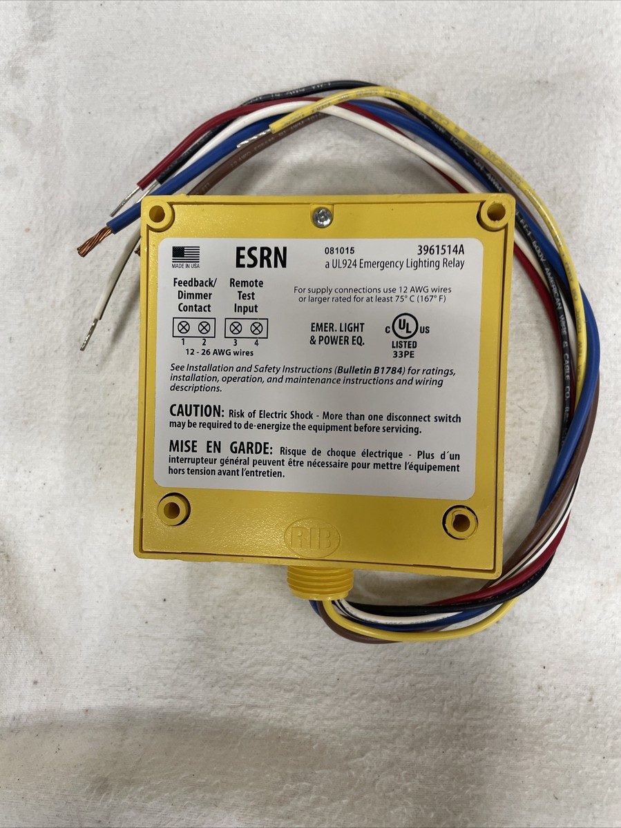 Functional Devices Inc. ESRN by RIB Emergency Lighting Relay