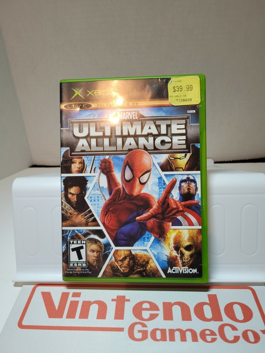 Alliance Gold Edition Marvel Ultimate Alliance Xbox Marvel