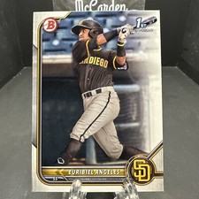 2022 Bowman Prospects Euribiel Angeles #BP-32 San Diego Padres