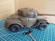 VINTAGE TRIANG TOYS MILITARY CLOCKWORK TANK