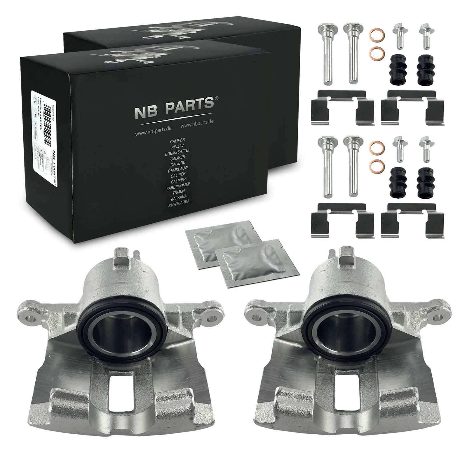 2x Brake Caliper 57mm Front for Nissan Almera II N16 Primera P11 WP11