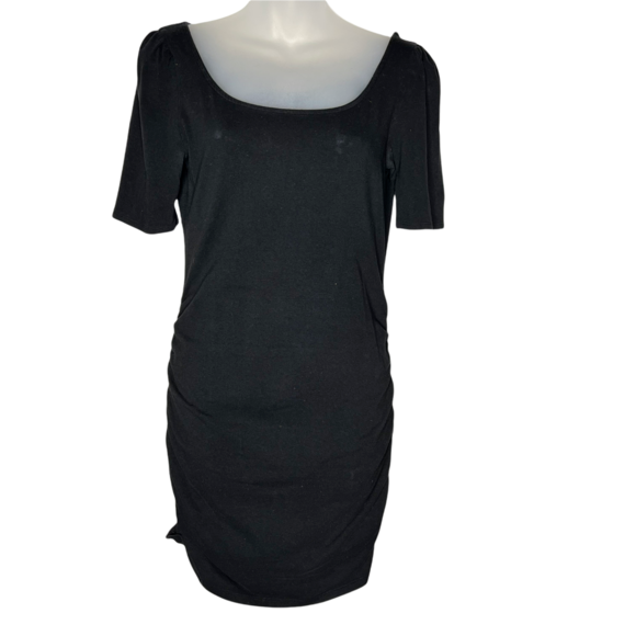 silence noise bodycon dress Silence + Noise Bodycon Black Dress Medium