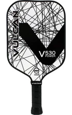 Clearance - Vulcan V530 Lazer Control Pickleball Paddle (Black, Gold, Navy)