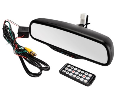 NEW Crimestopper SV-9163 Replacement Mirror, 4.3'' LCD Screen w/ Hyundai BlueLink
