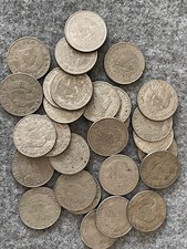 Lot Of 28 1970s Mexican Cincuenta 50 Centavos Coins