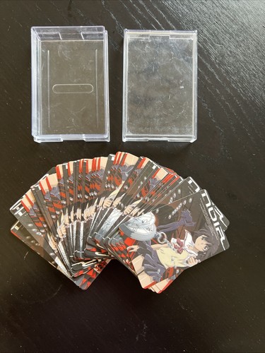 NOIR Anime Manga 54 Playing Card Deck Complete Set - Picture 7 of 7