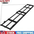 4/6/8FT Drag Harrow Driveway Grader Power Rake W/6FT Chain For ATV UTV Tractor