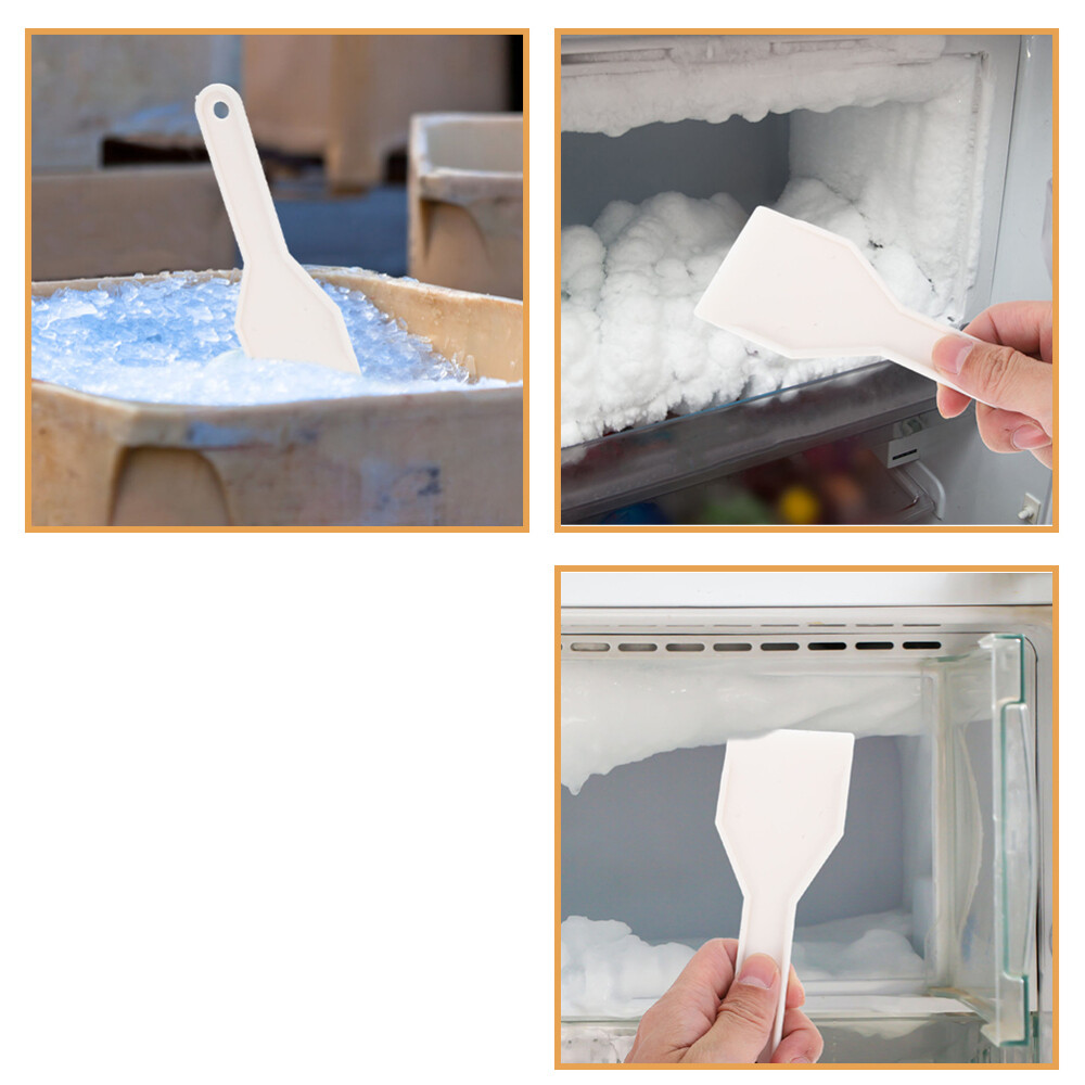 Scraper For Freezer Ice Scoopers For Freezer Plastic Defroster Ice Refrigerator Ice Scraper ...
