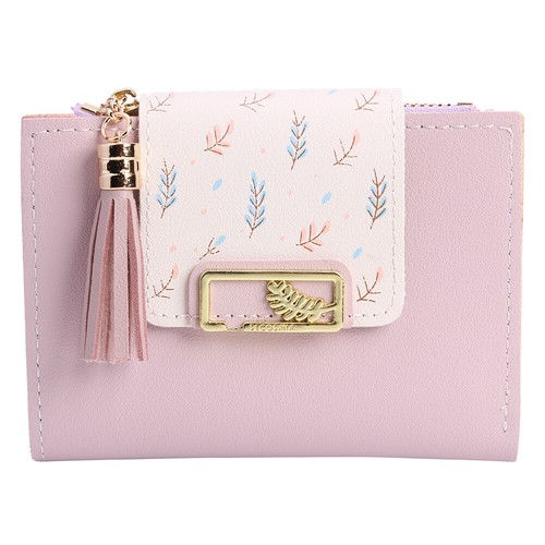 Women Mini Money Clip PU Leather Card Bag Short Wallet Bags Fashion Clutch Bag Q - Bild 19 von 21