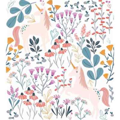 RoomMates Unicorn Paradise Peel and Stick Wallpaper - 18 in x 18.86 Ft
