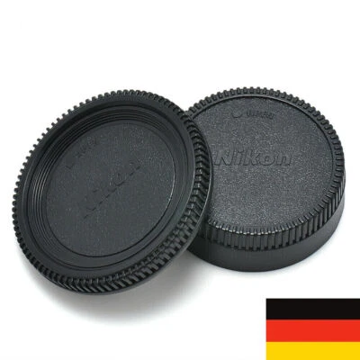 Objektivdeckel vorne + hintere Abdeckung Kit für Nikon AF-S Objektiv Kamera DE