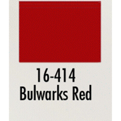 Badger Modelflex Paint Marine Colors 1oz 29.6mL Bulwarks Red 16-414