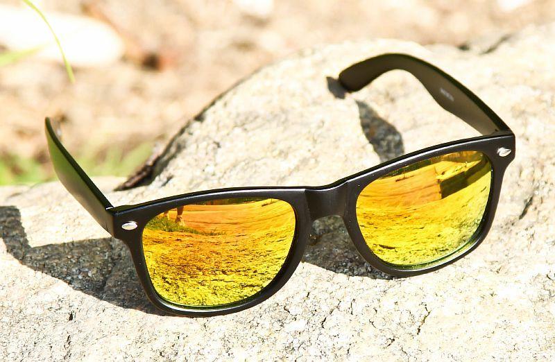 OCCHIALI DA SOLE UOMO NERI LENTI COLORE NERO OS SUNGLASSES - Foto 3