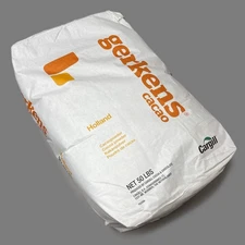 ZA@ GERKENS (50 LBS) Cacao Russet Plus 10/12% Dutched Cocoa Powder BB 12/24 MSRP