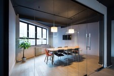 Off the shelf Glass Partitioning for offices and home quick & cheap glass walls