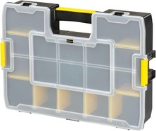 Stanley Sortmaster Pro Tool Organizer, Screws Nails Storage Case Box UK