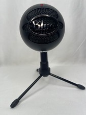 Blue Snowball iCE USB Mic for Recording Streaming on PC Mac - Black No Cord