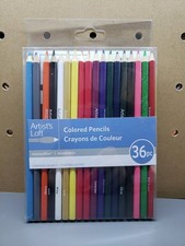 Colored Pencils by Artist's Loft 36pc Count Wood Multicolor New