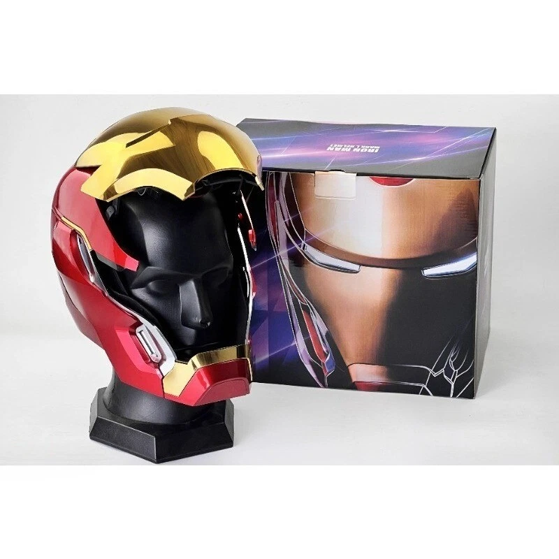 Homem de Ferro Mechahead MK50 Capacete Controle de Voz Máscara Usável Cosplay Festa Presentes- - Imagem 4 de 4