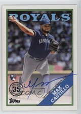 2023 Topps Series 2 1988 Topps Baseball Auto Max Castillo #88BA-MAX Auto 12ui