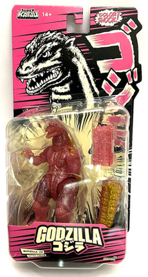 ''Godzilla Final Wars'' Color Shock '04 Super Kaiju, Super7 pink action figure New
