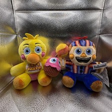 Five Nights At Freddys 2 Movie Plush: Balloon Boy and Toy Chica Jazwares Plush